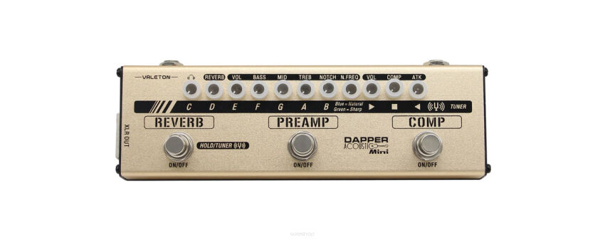 Valeton Dapper Acoustic Mini - efekt gitarowy
