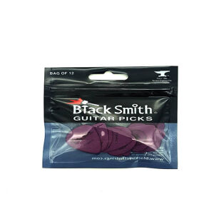 BlackSmith Delrin Standard 1.14mm PURPLE - kostki do gitary 12 szt.