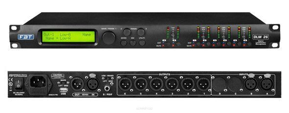 FBT DLM 26 - cyfrowy sterownik głośnikowy
