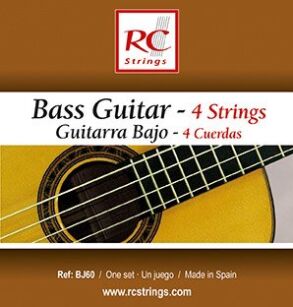RC Strings BJ60 Nylon bass guitar - Struny basowe do gitary klasycznej