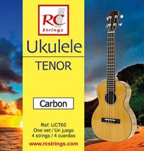 RC Strings UCT60 Ukulele Tenor set. Carbon - Struny do Ukulele