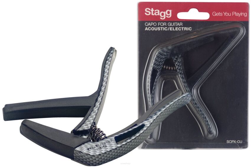 Stagg SCPX-CU CA - kapodaster do gitary