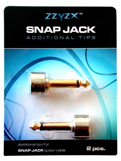 SnapJack Tips - wtyk Jack prosty, 2 szt.