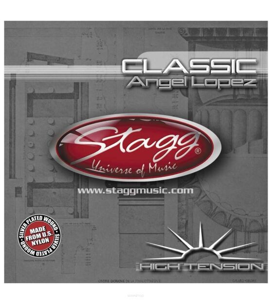 Stagg CL HT AL - struny do gitary klasycznej