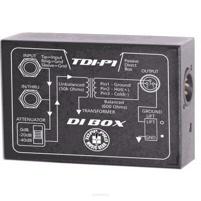 Topp Pro TP TDIP1 - DI-Box pasywny