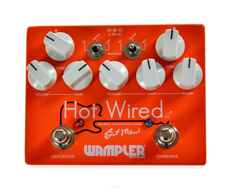 Wampler Hot Wired V2 - efekt gitarowy