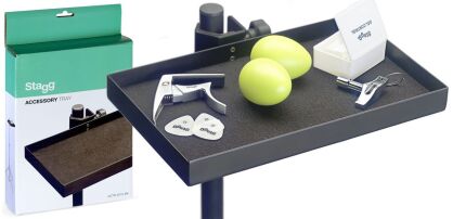 Stagg ACTR-2515 BK - podstawka na akcesoria