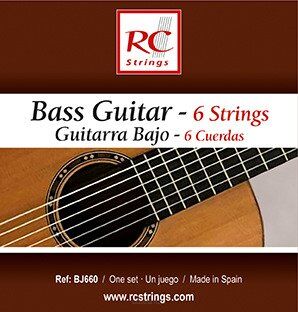RC Strings BJ660 Nylon bass guitar - Struny basowe do gitary klasycznej