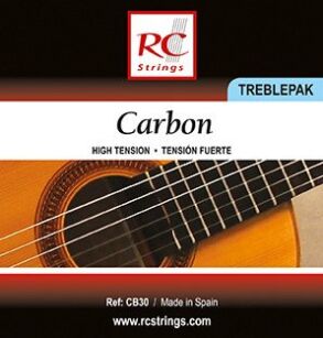 RC Strings CB30 Carbon Treblepak - Wysokie struny do gitary klasycznej