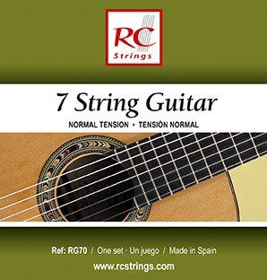 RC Strings RG70 7 strun - Struny do gitary klasycznej