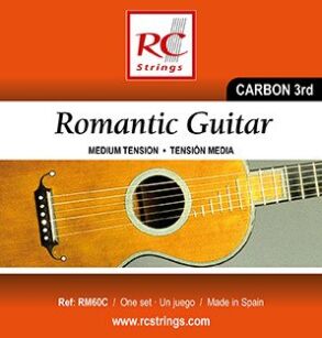 RC Strings RM60C Romantic guitar (Trzecia Carbon) - Struny do gitary klasycznej