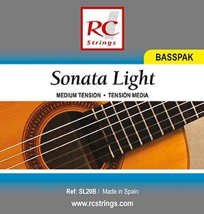 RC Strings SL20B Sonata Light Basspak - Struny basowe do gitary klasycznej